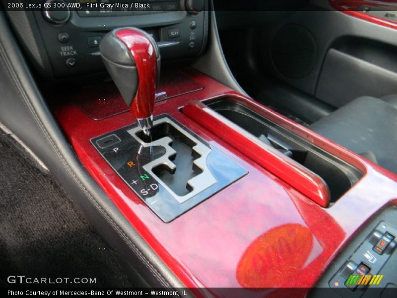 Flint Gray Mica / Black 2006 Lexus GS 300 AWD
