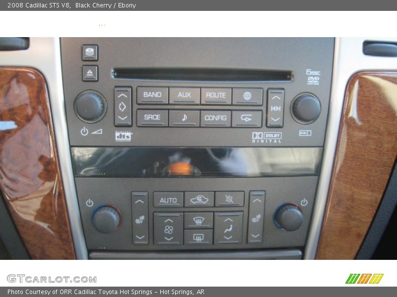 Black Cherry / Ebony 2008 Cadillac STS V8