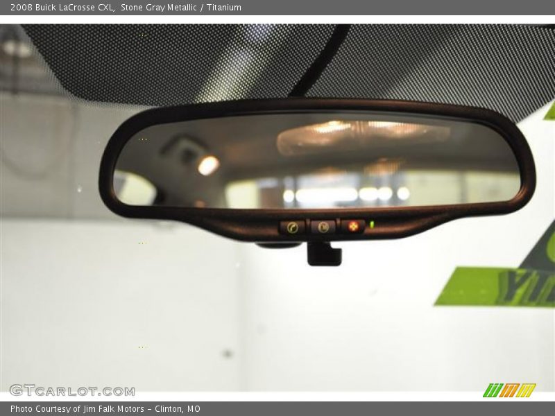 Stone Gray Metallic / Titanium 2008 Buick LaCrosse CXL