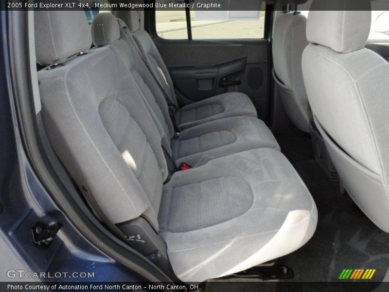 Medium Wedgewood Blue Metallic / Graphite 2005 Ford Explorer XLT 4x4
