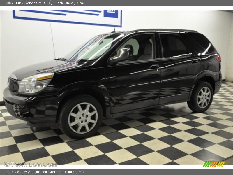 Black Onyx / Gray 2007 Buick Rendezvous CX
