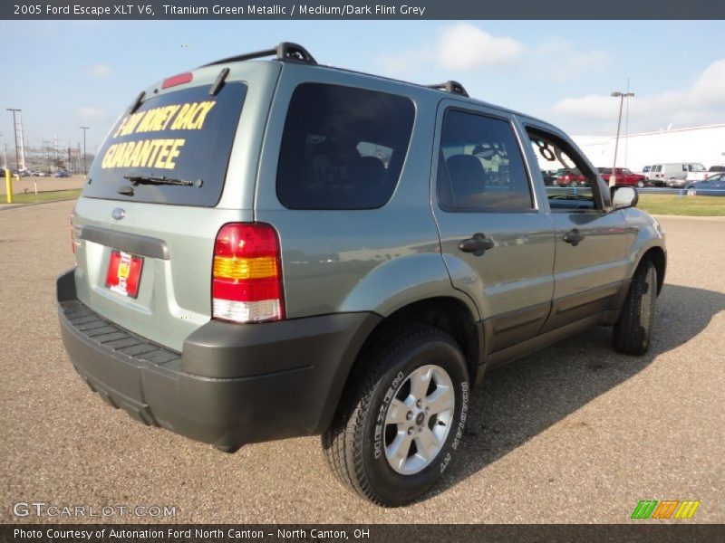 Titanium Green Metallic / Medium/Dark Flint Grey 2005 Ford Escape XLT V6