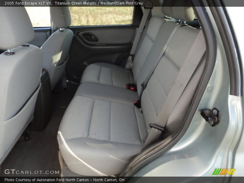 Titanium Green Metallic / Medium/Dark Flint Grey 2005 Ford Escape XLT V6