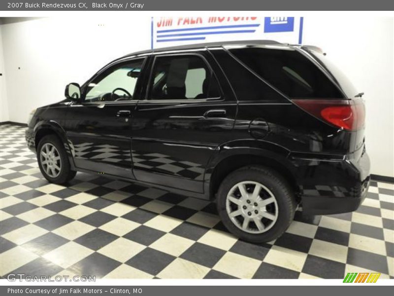 Black Onyx / Gray 2007 Buick Rendezvous CX