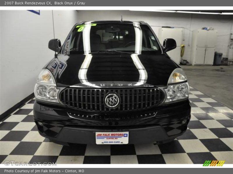 Black Onyx / Gray 2007 Buick Rendezvous CX