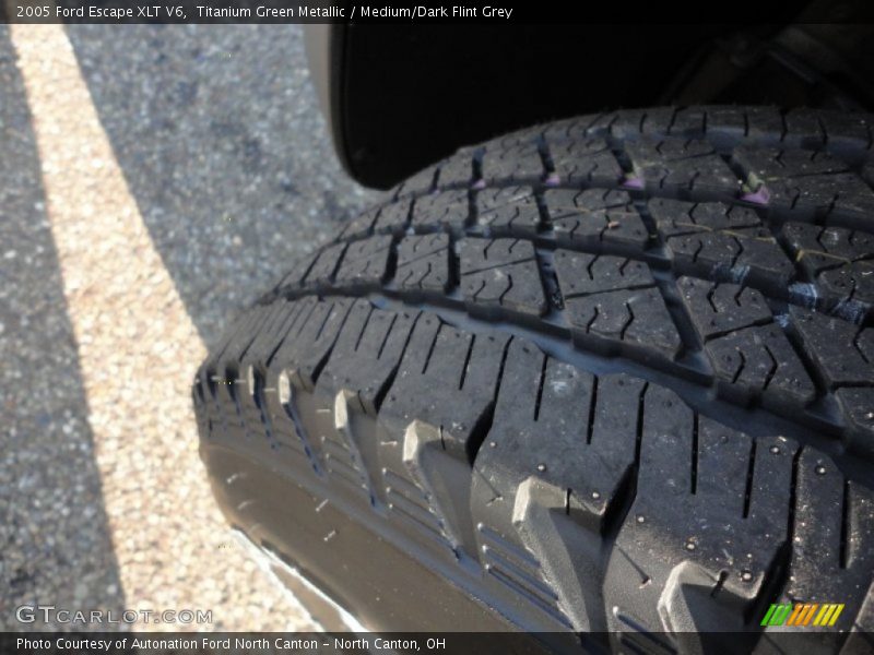 Titanium Green Metallic / Medium/Dark Flint Grey 2005 Ford Escape XLT V6