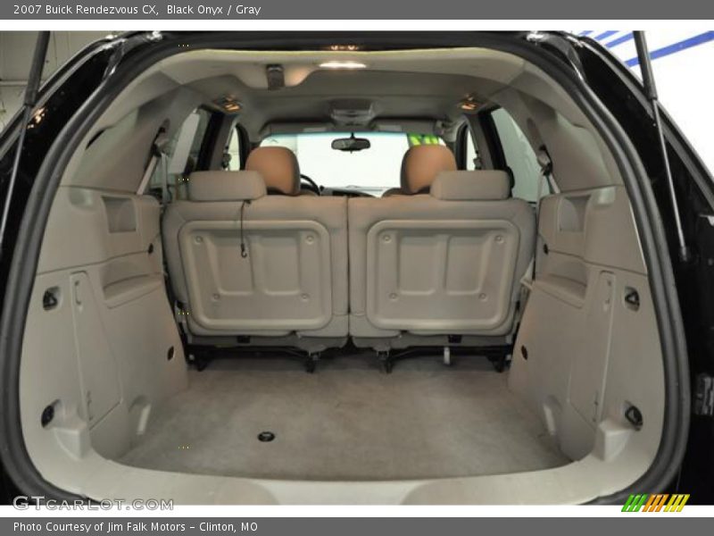 Black Onyx / Gray 2007 Buick Rendezvous CX