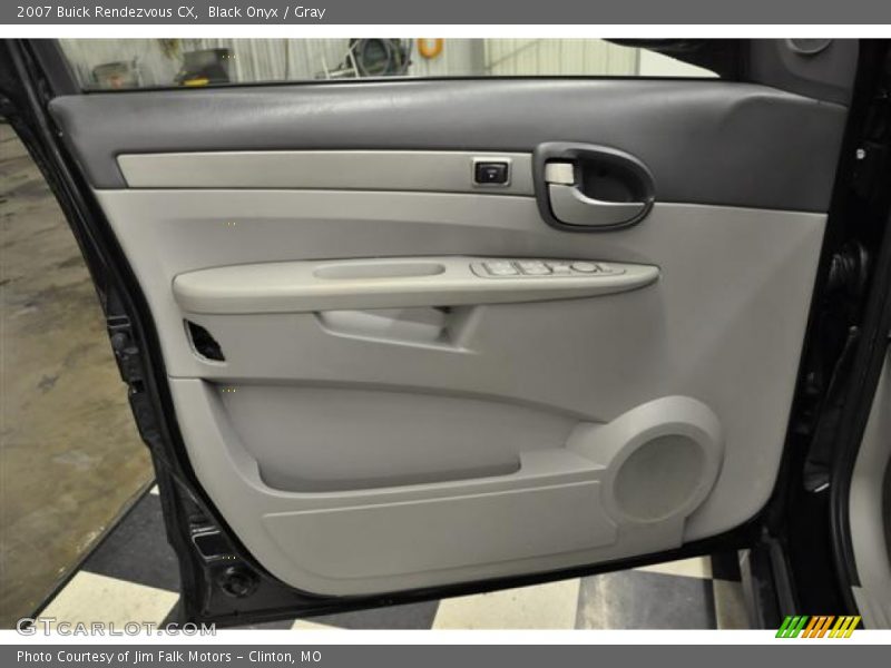 Black Onyx / Gray 2007 Buick Rendezvous CX