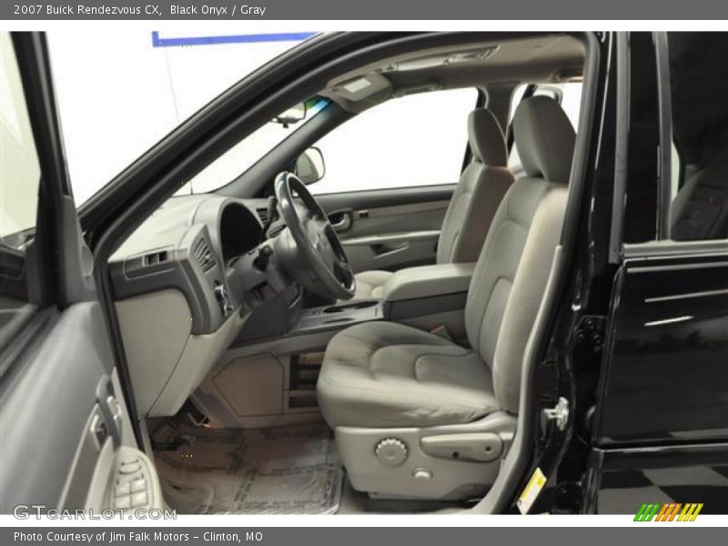 Black Onyx / Gray 2007 Buick Rendezvous CX