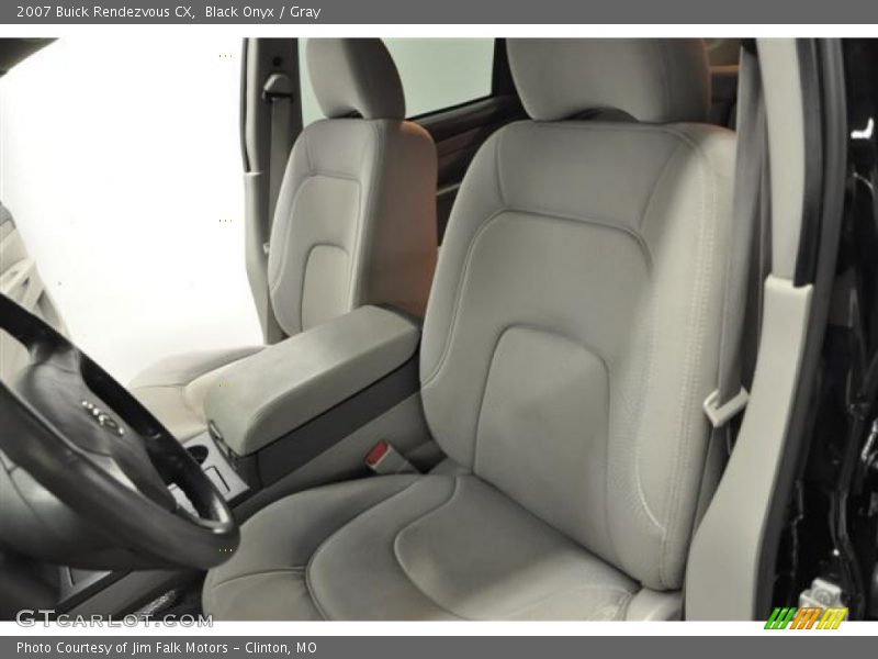 Black Onyx / Gray 2007 Buick Rendezvous CX