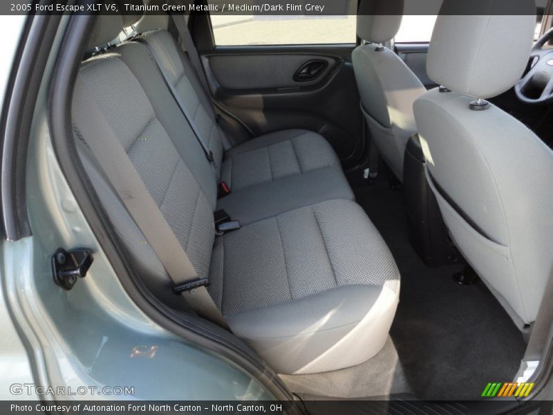 Titanium Green Metallic / Medium/Dark Flint Grey 2005 Ford Escape XLT V6