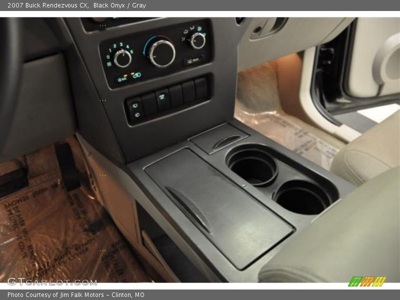 Black Onyx / Gray 2007 Buick Rendezvous CX
