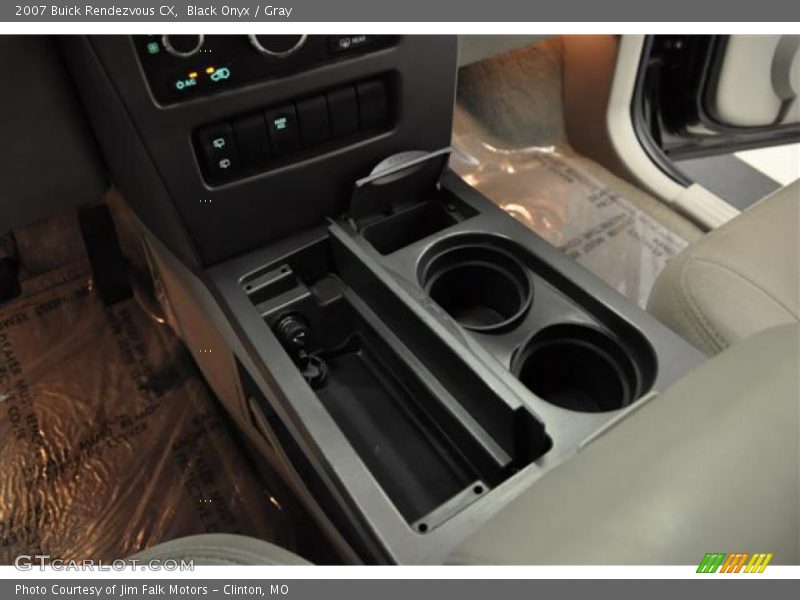 Black Onyx / Gray 2007 Buick Rendezvous CX