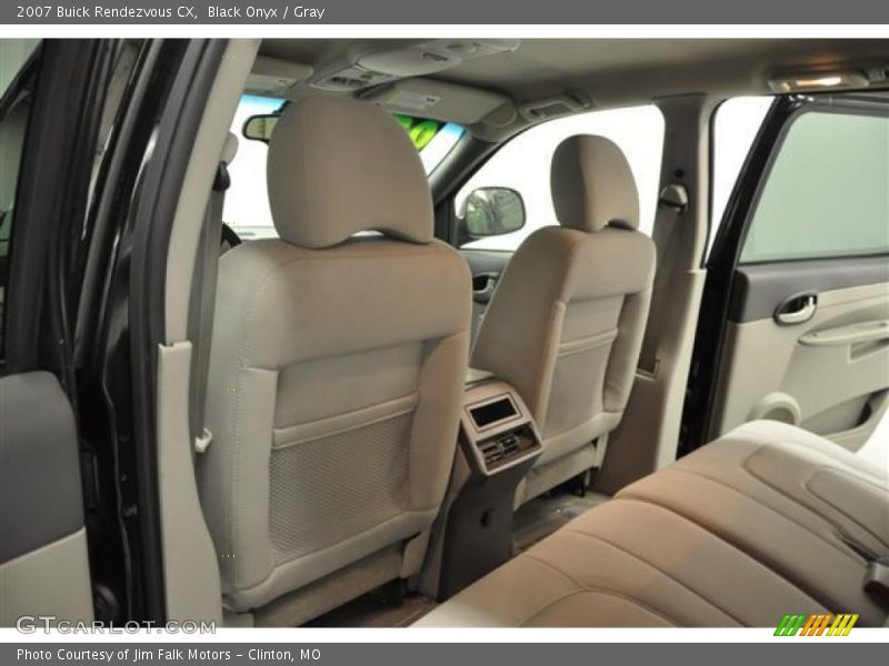 Black Onyx / Gray 2007 Buick Rendezvous CX