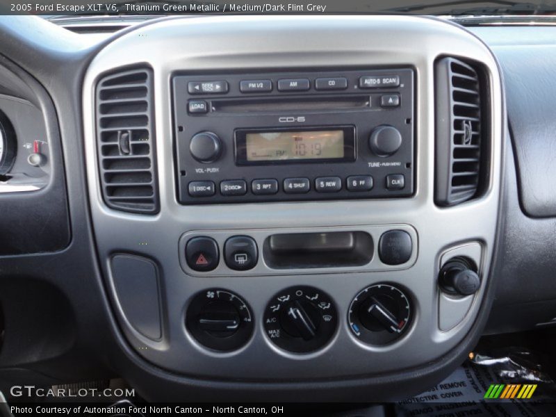 Titanium Green Metallic / Medium/Dark Flint Grey 2005 Ford Escape XLT V6