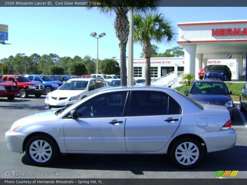 Cool Silver Metallic / Gray 2006 Mitsubishi Lancer ES