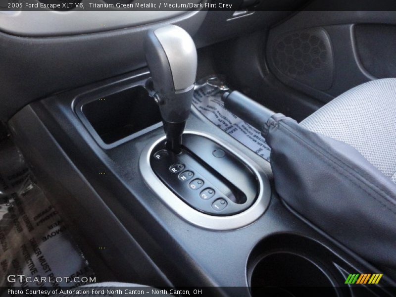Titanium Green Metallic / Medium/Dark Flint Grey 2005 Ford Escape XLT V6