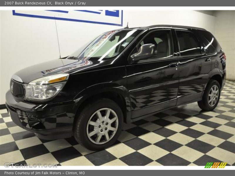 Black Onyx / Gray 2007 Buick Rendezvous CX