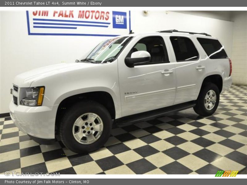 Summit White / Ebony 2011 Chevrolet Tahoe LT 4x4