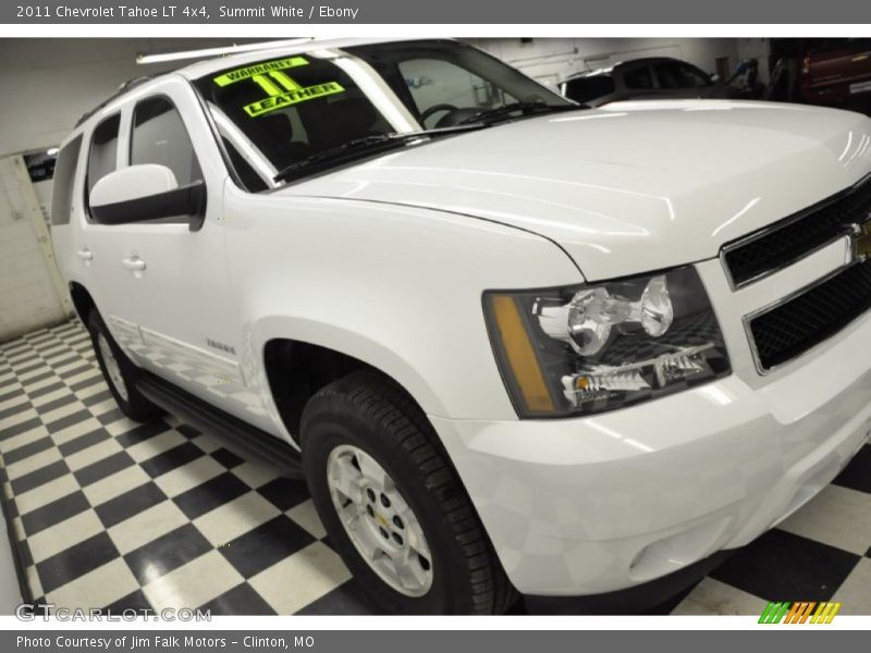 Summit White / Ebony 2011 Chevrolet Tahoe LT 4x4