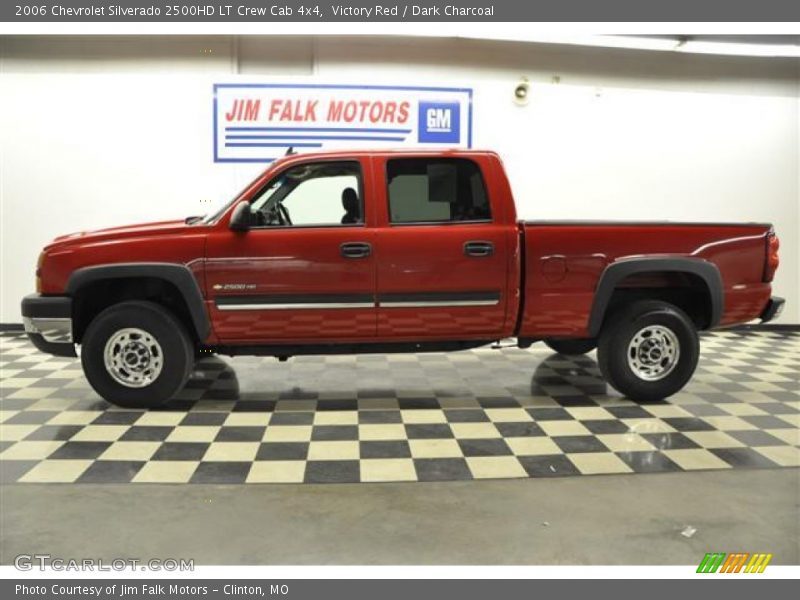 Victory Red / Dark Charcoal 2006 Chevrolet Silverado 2500HD LT Crew Cab 4x4