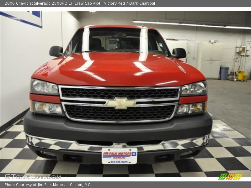 Victory Red / Dark Charcoal 2006 Chevrolet Silverado 2500HD LT Crew Cab 4x4
