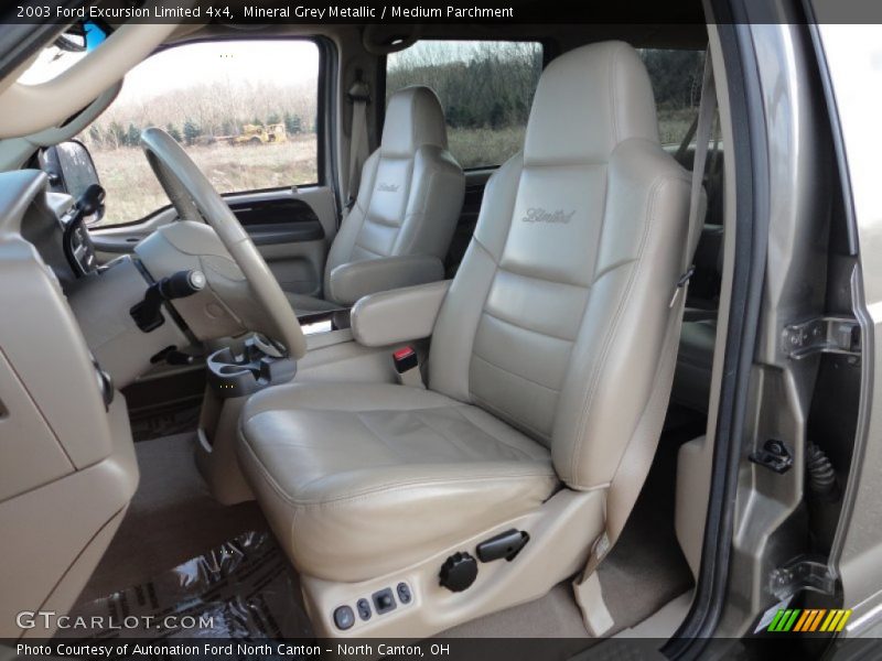 Mineral Grey Metallic / Medium Parchment 2003 Ford Excursion Limited 4x4