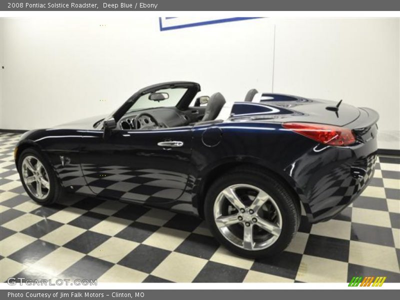 Deep Blue / Ebony 2008 Pontiac Solstice Roadster