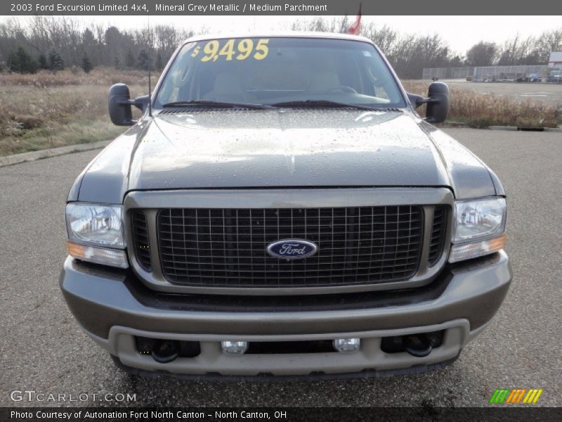 Mineral Grey Metallic / Medium Parchment 2003 Ford Excursion Limited 4x4