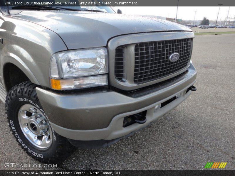 Mineral Grey Metallic / Medium Parchment 2003 Ford Excursion Limited 4x4