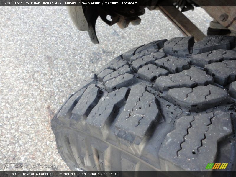 Mineral Grey Metallic / Medium Parchment 2003 Ford Excursion Limited 4x4