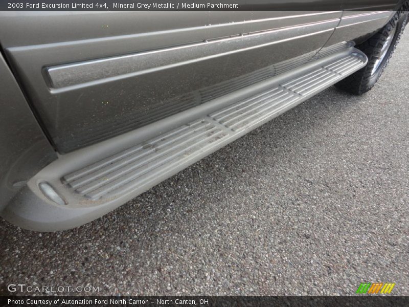 Mineral Grey Metallic / Medium Parchment 2003 Ford Excursion Limited 4x4