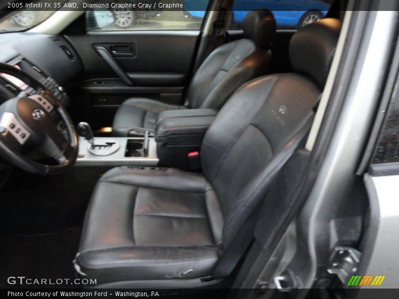 Diamond Graphite Gray / Graphite 2005 Infiniti FX 35 AWD