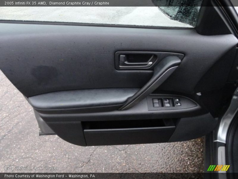 Diamond Graphite Gray / Graphite 2005 Infiniti FX 35 AWD