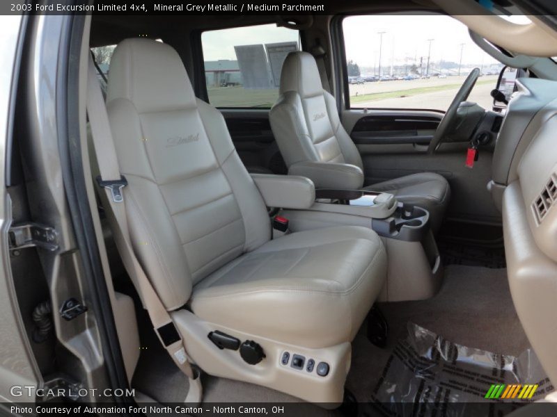 Mineral Grey Metallic / Medium Parchment 2003 Ford Excursion Limited 4x4