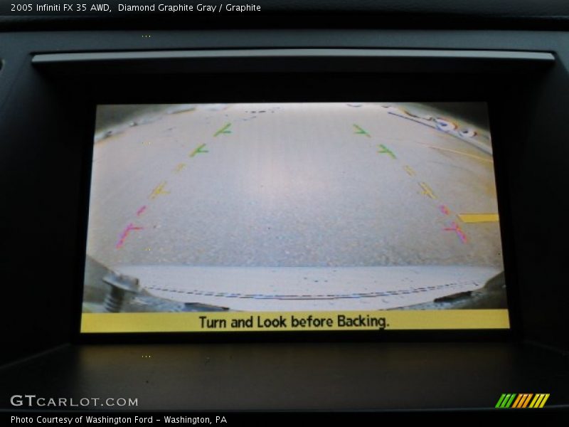 Diamond Graphite Gray / Graphite 2005 Infiniti FX 35 AWD