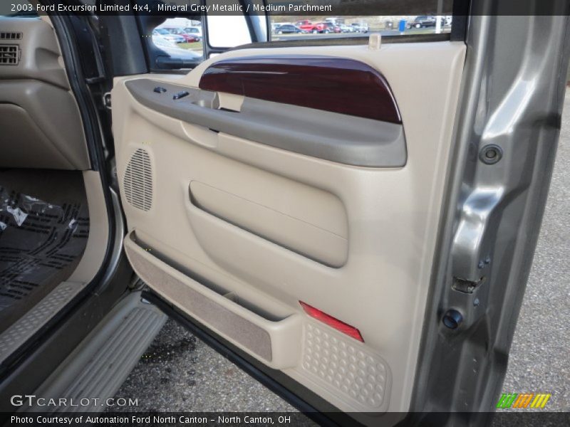 Mineral Grey Metallic / Medium Parchment 2003 Ford Excursion Limited 4x4
