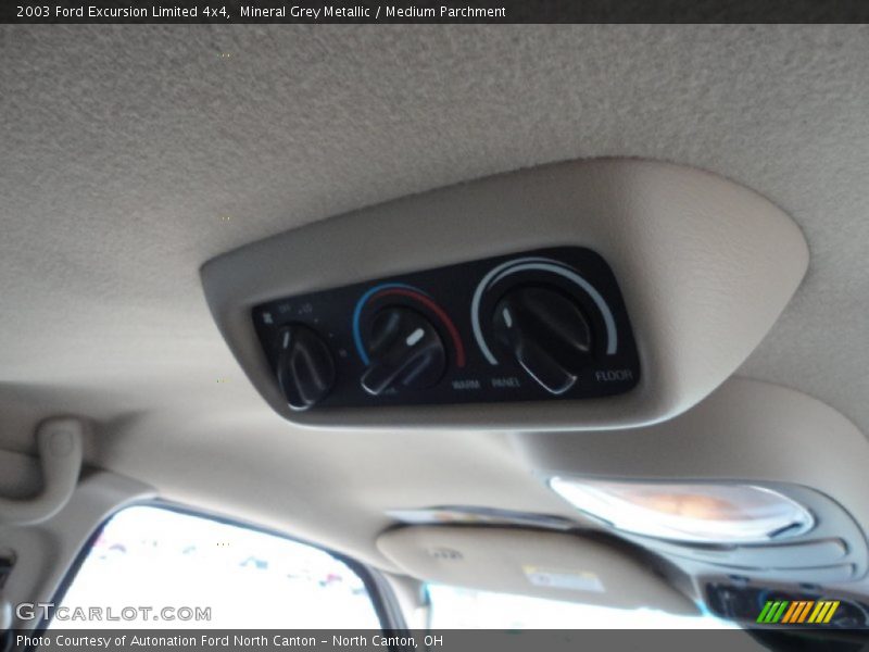 Mineral Grey Metallic / Medium Parchment 2003 Ford Excursion Limited 4x4