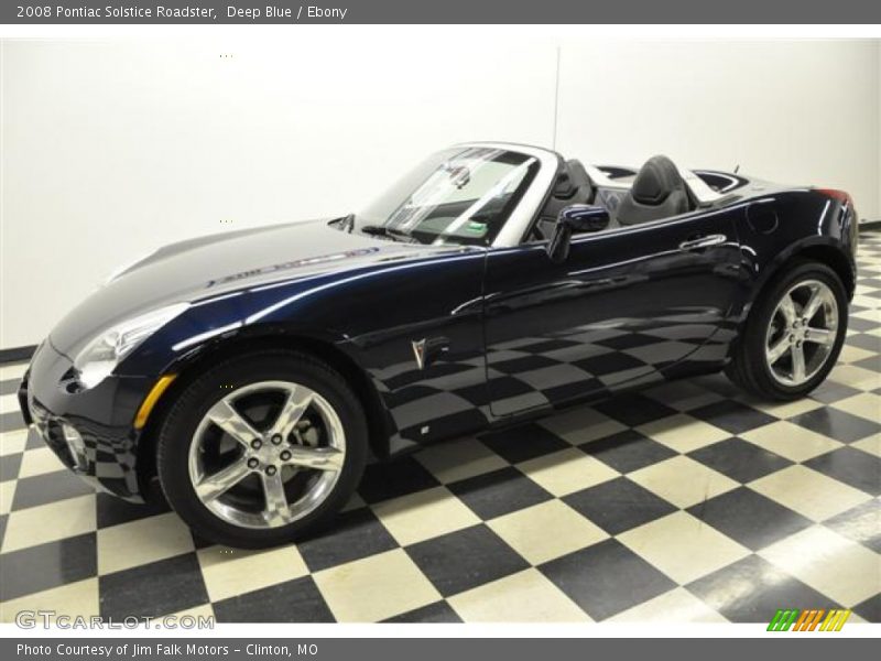 Deep Blue / Ebony 2008 Pontiac Solstice Roadster