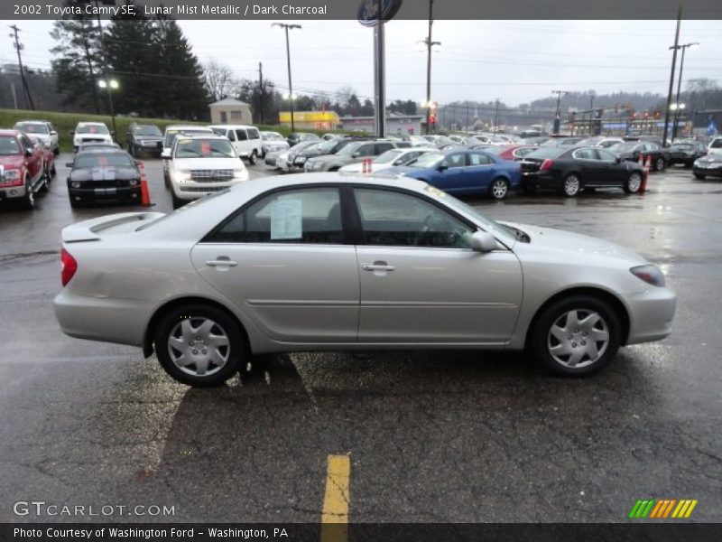 Lunar Mist Metallic / Dark Charcoal 2002 Toyota Camry SE