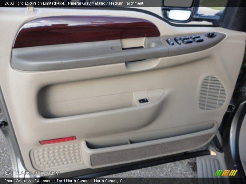 Mineral Grey Metallic / Medium Parchment 2003 Ford Excursion Limited 4x4