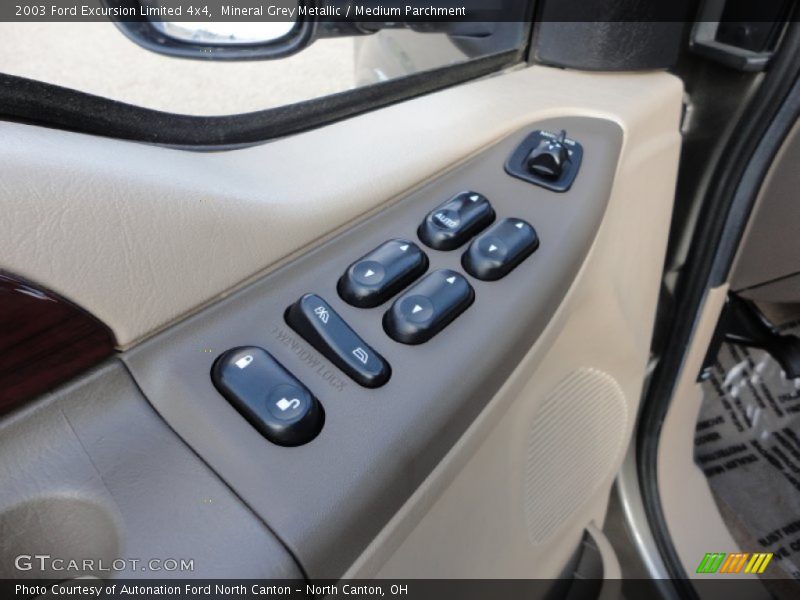 Mineral Grey Metallic / Medium Parchment 2003 Ford Excursion Limited 4x4