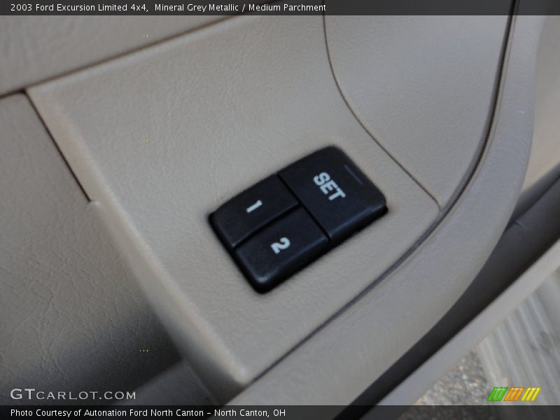 Mineral Grey Metallic / Medium Parchment 2003 Ford Excursion Limited 4x4