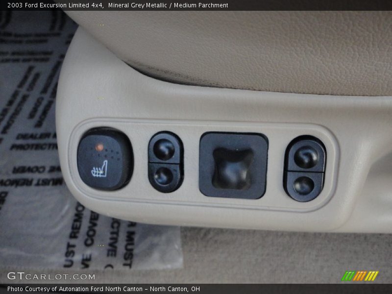 Mineral Grey Metallic / Medium Parchment 2003 Ford Excursion Limited 4x4