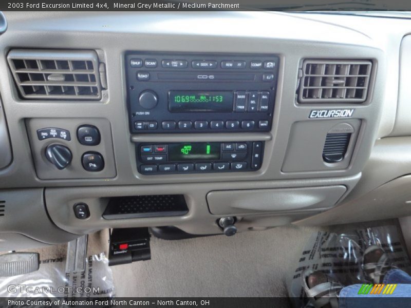 Mineral Grey Metallic / Medium Parchment 2003 Ford Excursion Limited 4x4