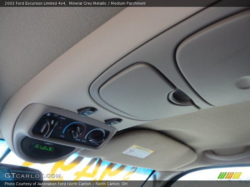 Mineral Grey Metallic / Medium Parchment 2003 Ford Excursion Limited 4x4
