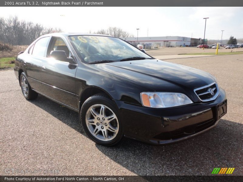 Nighthawk Black Pearl / Parchment 2001 Acura TL 3.2