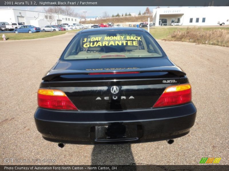 Nighthawk Black Pearl / Parchment 2001 Acura TL 3.2