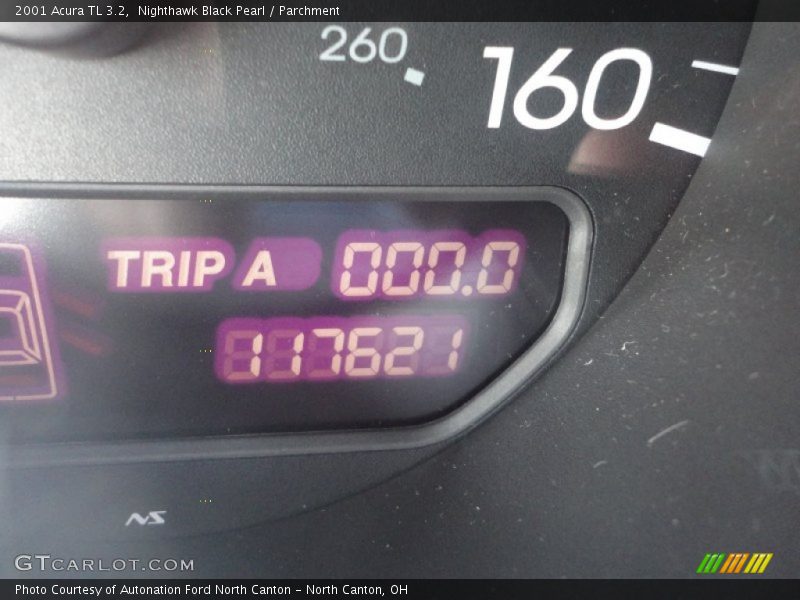 Nighthawk Black Pearl / Parchment 2001 Acura TL 3.2