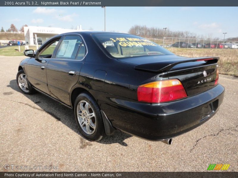 Nighthawk Black Pearl / Parchment 2001 Acura TL 3.2